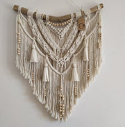 Boho Bliss: Handcrafted Macrame Wall