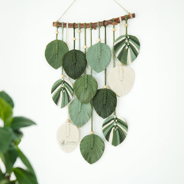 Boho Bliss: Handcrafted Macrame Wall